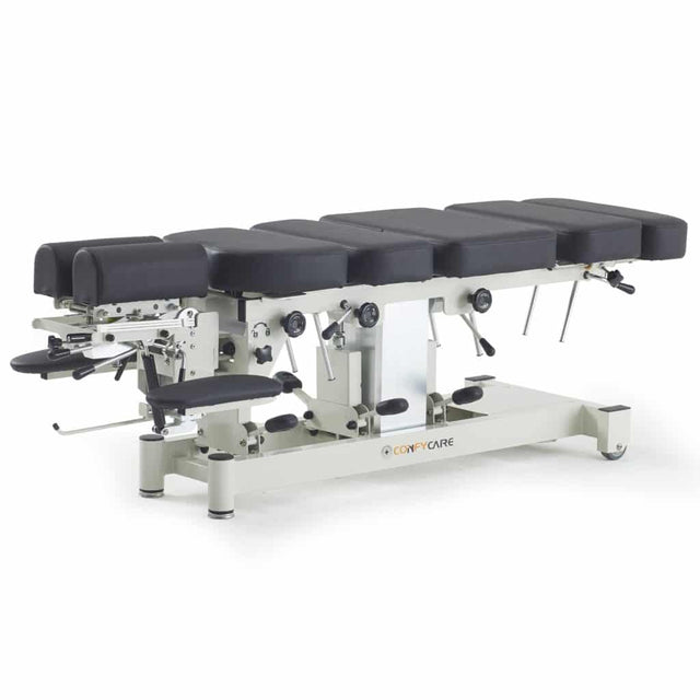 CubicHealth 4 Drop Section Chiropractic Premium Table Left Angle View