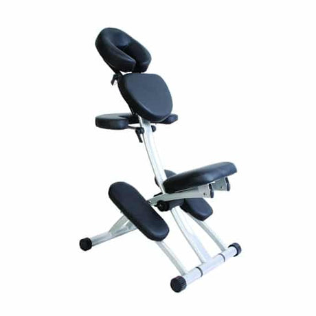 CubicHealth Portable Massage Chair Left Angle View
