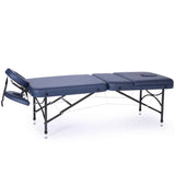 CubicHealth Portable Massage Table 3 Section Navy blue HEAD UP 1080