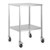 CubicHealth Stainless Steel Trolley No Rails 500x500x900mm