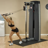 BodySolid Pro Dual Cable Column Pulley System