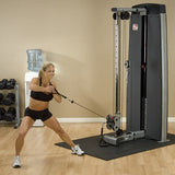 BodySolid Pro Dual Cable Column Pulley System