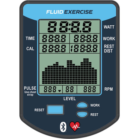 Fluid E685 Arm Cycle UBE Upper Body Ergometer Console