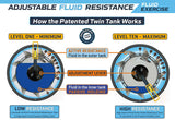 Fluid Exercise Vertical Twin Tank How it Works
