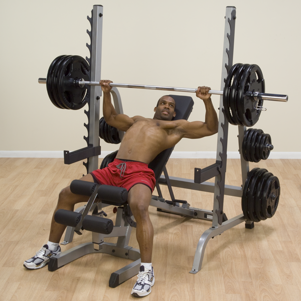 BodySolid Multi Press Squat Rack
