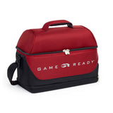 Red and black Game Ready carry bag for the GRPro 2.1 control unit.