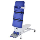 Healthtec Slide Top Tilt Table (710 wide) - Single Section w/Castors & Sliding Top Plantar/Dorsi Footplate Hoist Access