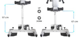 INNOFIT T6 Motorised Table Upper Body Trainers Dimensions