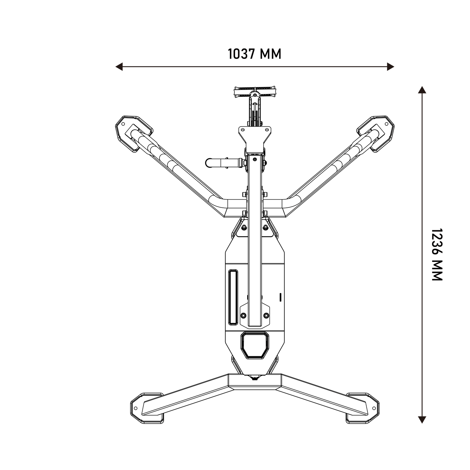 INNOFIT Select Series Hi/lo Pulley Station Plan