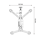 INNOFIT Select Series Hi/lo Pulley Station Plan