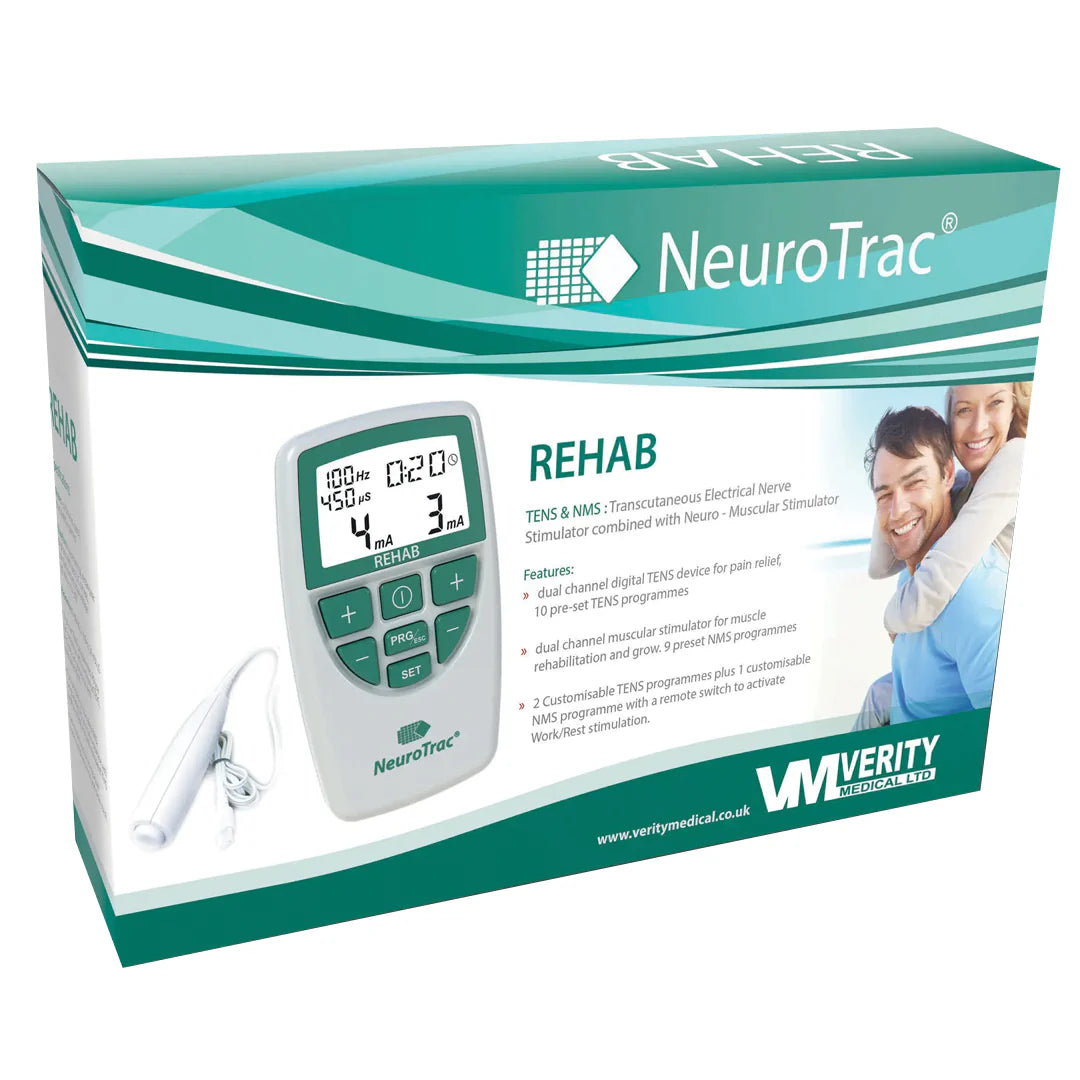 NeuroTrac Rehab TENS and STIM Dual Channel Unit