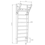 Nohrd Wall Bars Dimensions 10 14
