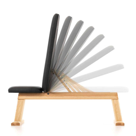 Nohrd weightbench positions oak