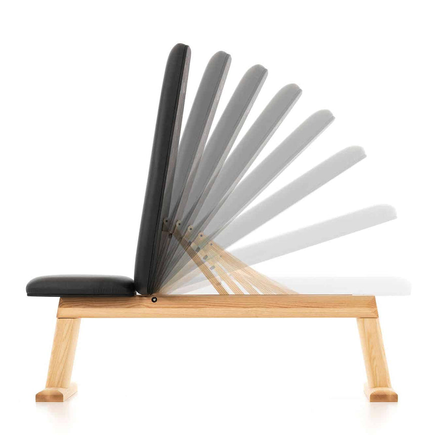 Nohrd weightbench positions oak