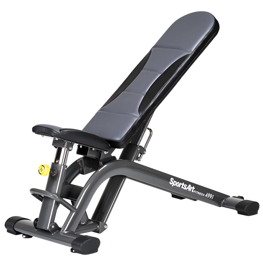 SportsArt A991 Adjustable Flat Incline Decline Bench