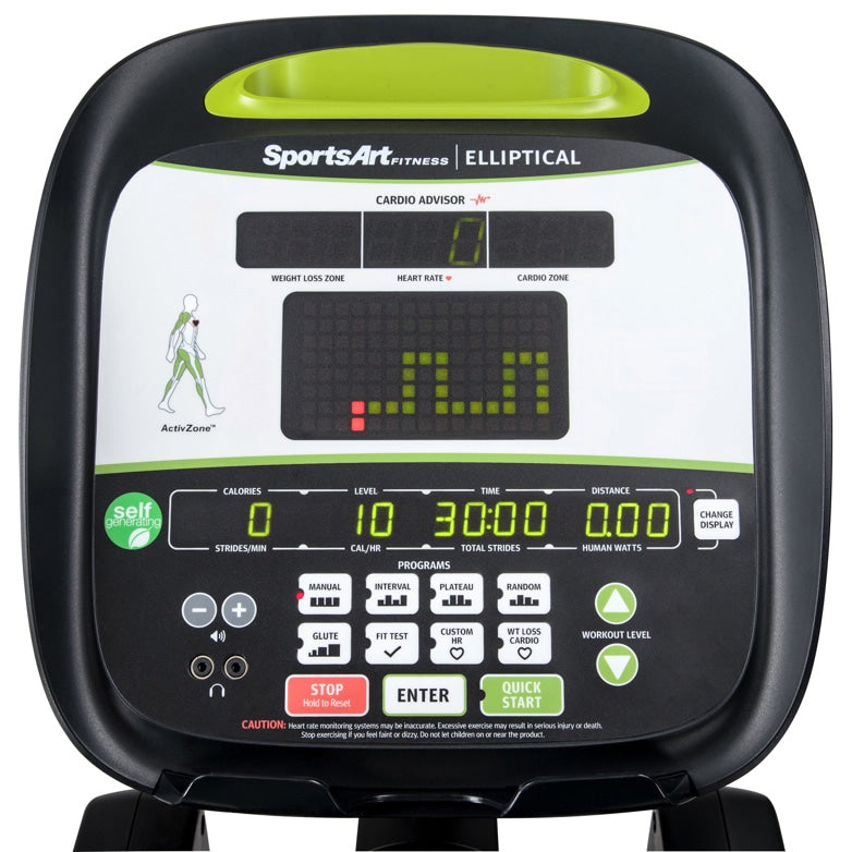 SportsArt-E835-Elliptical-01