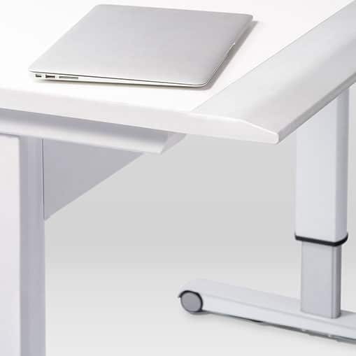 TheraKit AirLift Height Adjustable Desk 1200 Edge Detail