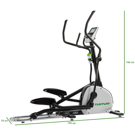 Tunturi C85F Endurance Elliptical Cross Trainer Dimensions