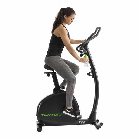 Tunturi F40U Upright Exercise Bike Model Side