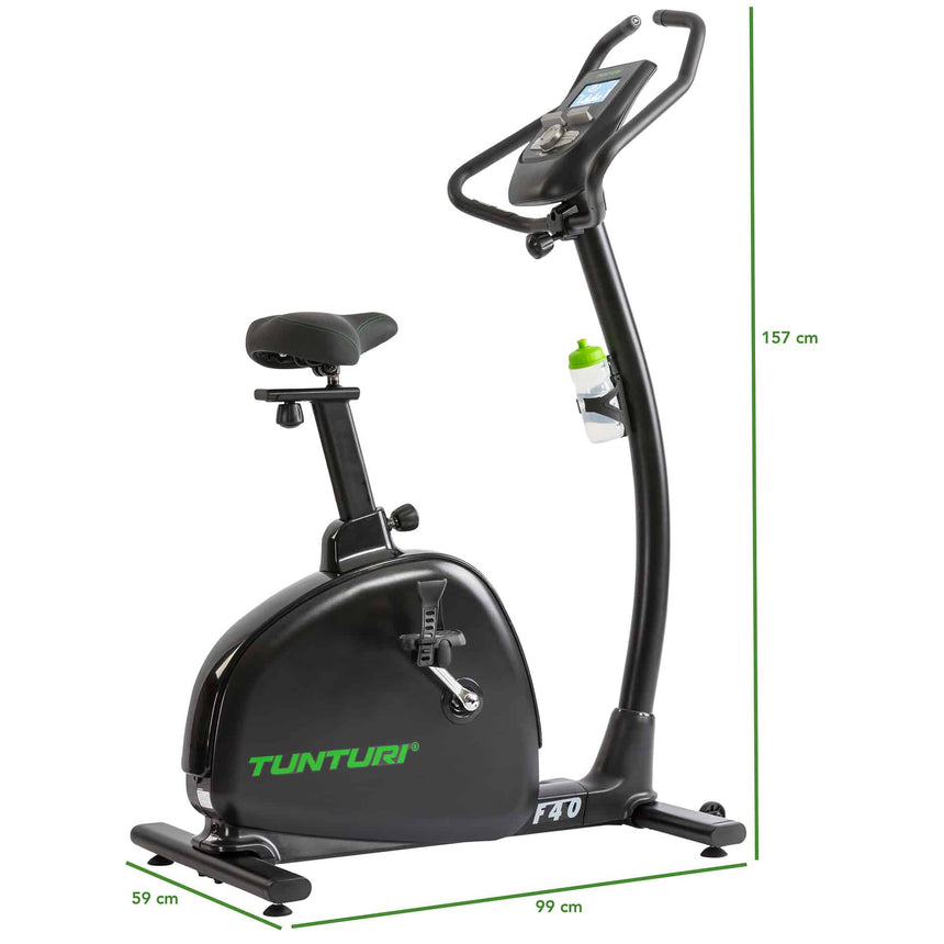 Tunturi F40U Upright Exercise Bike Transport Dimensions