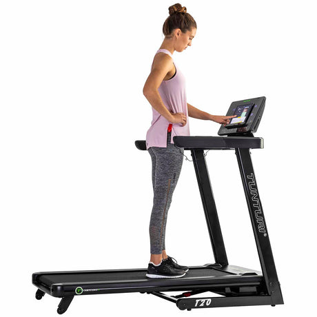 Tunturi T20 Treadmill Model Standing