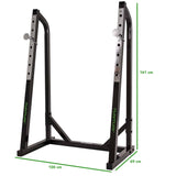 Tunturi WT40 Squat Rack Dimensions