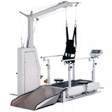 Woodway PPS Med Plus 55 Treadmill Ergometer Package with Wheelchair Ramp & Therapist Side Seating