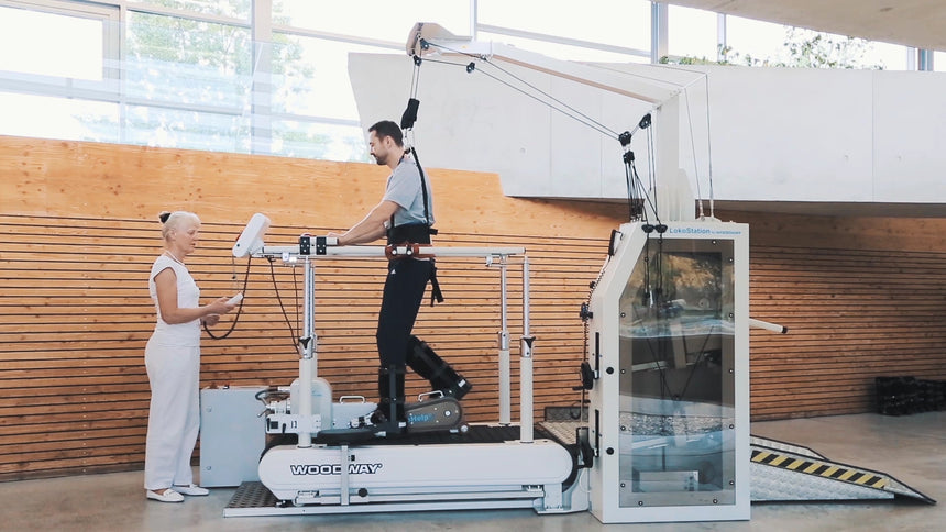Woodway LokoStation BodyWeight Support Treadmill Training System