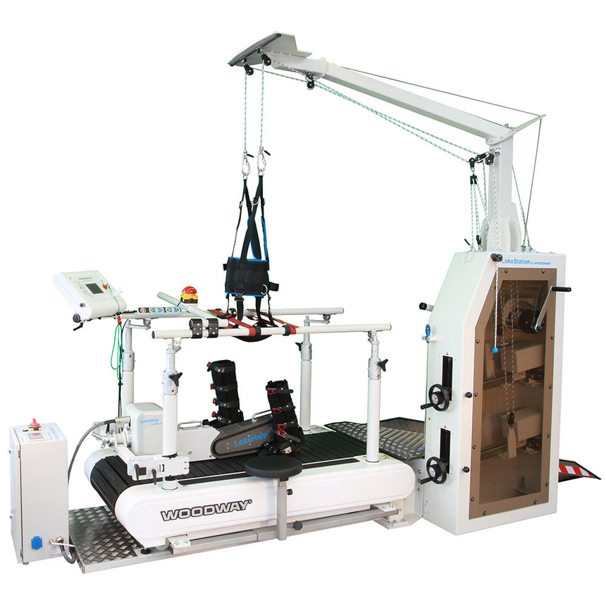 Woodway LokoStation BodyWeight Support Treadmill Training System