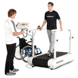 Woodway PPS Med Plus 55 Treadmill Ergometer Package with Wheelchair Ramp & Therapist Side Seating