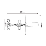 INNOFIT Dual Selectorised Lat Pulldown/Seated Row