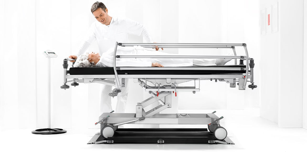 seca 656 - Electronic Stretcher Scales with Duel Integrated Ramps