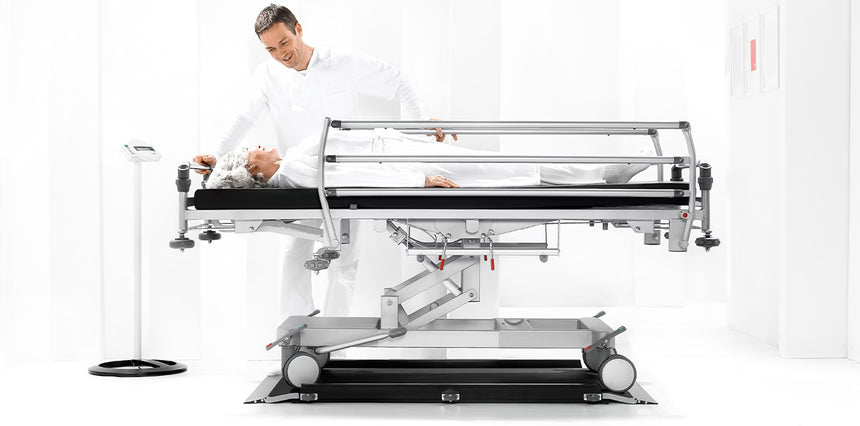 seca 656 - Electronic Stretcher Scales with Duel Integrated Ramps