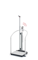 seca Scale-up Line – EMR-validated handrail scale with ID-Display and height measurement