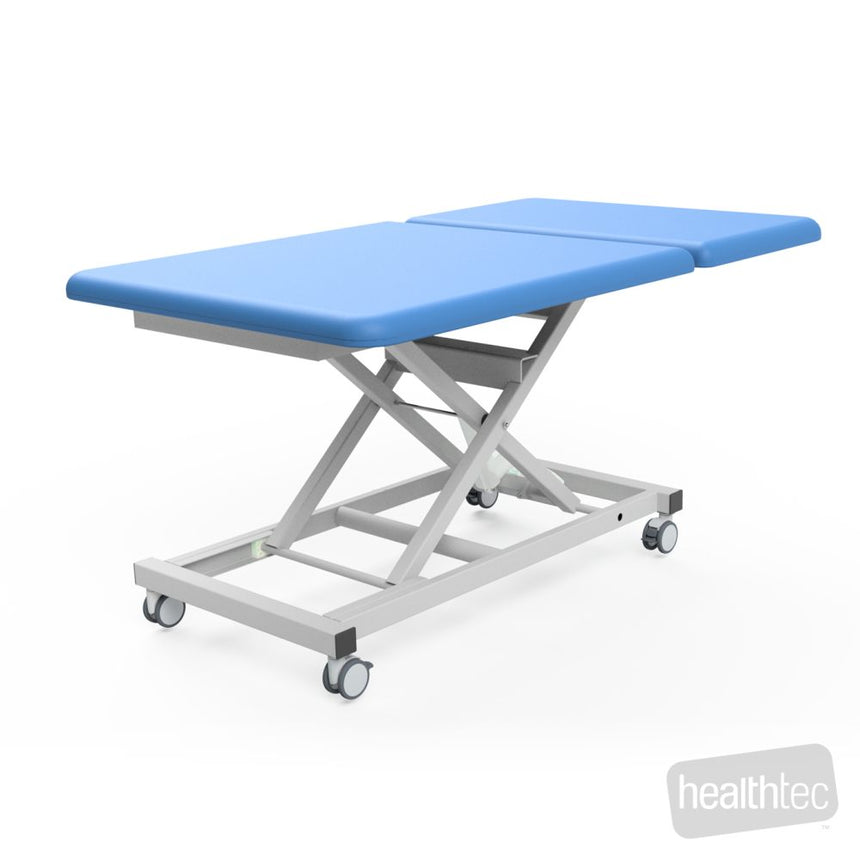 Healthtec Neuro Bobath 2 Section Ultimate Plinth 1210mm wide All Electric 200kg