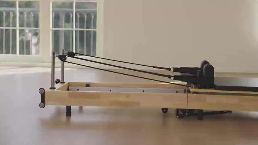 Innofit Pilates Folding Reformer Timber