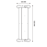 INNOFIT 2 Tiers Dumbell Rack