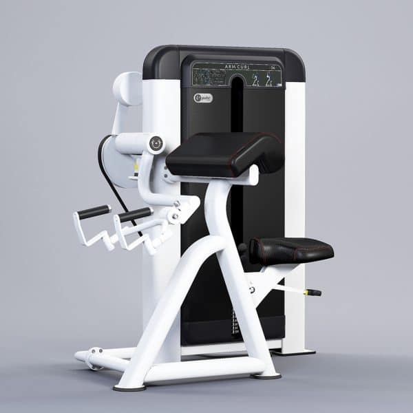 Pulse Fitness H Series Arm Curl 365H White kopier