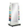 Cubic Storage Mirror Treatment Rack Back 1200