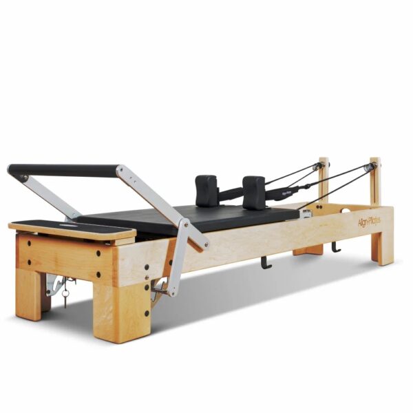 Align Pilates M8 Pro Pilates Reformer Timber front