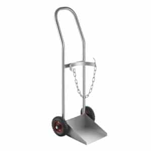 CubicHealth Stainless Steel Oxygen Trolley Size D